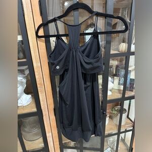 Lululemon No Limits tank top RacerBack Band Built In sports Bra scoop workout